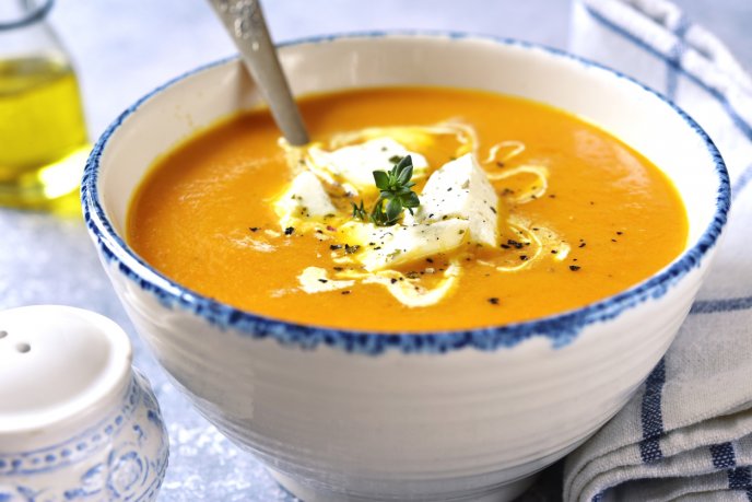 CREMA DE ZANAHORIA CON CÚRCUMA Y JENGIBRE Receta Facil De Crema De Zanahoria Y Papa