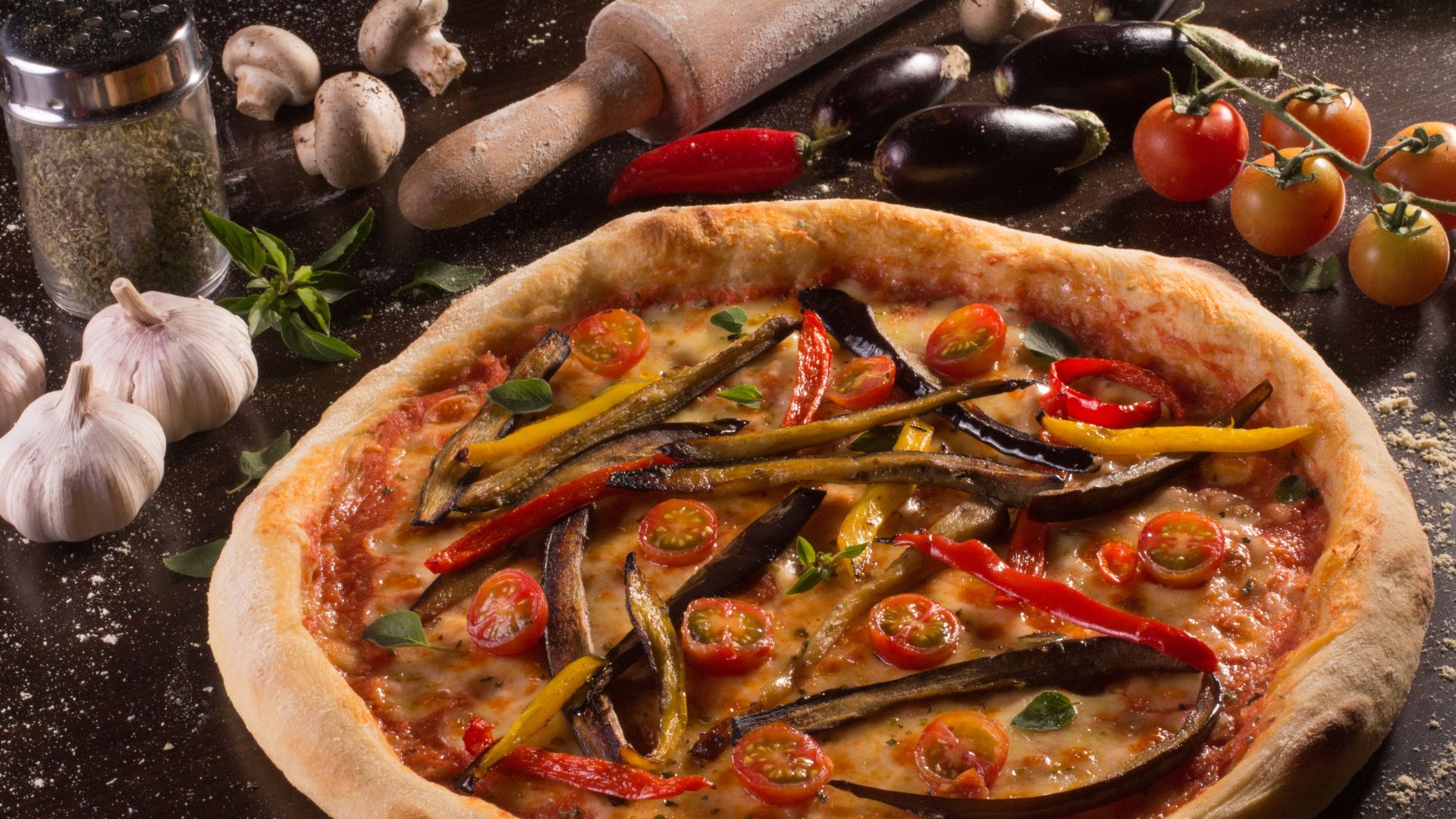 PIZZA BERENJENA