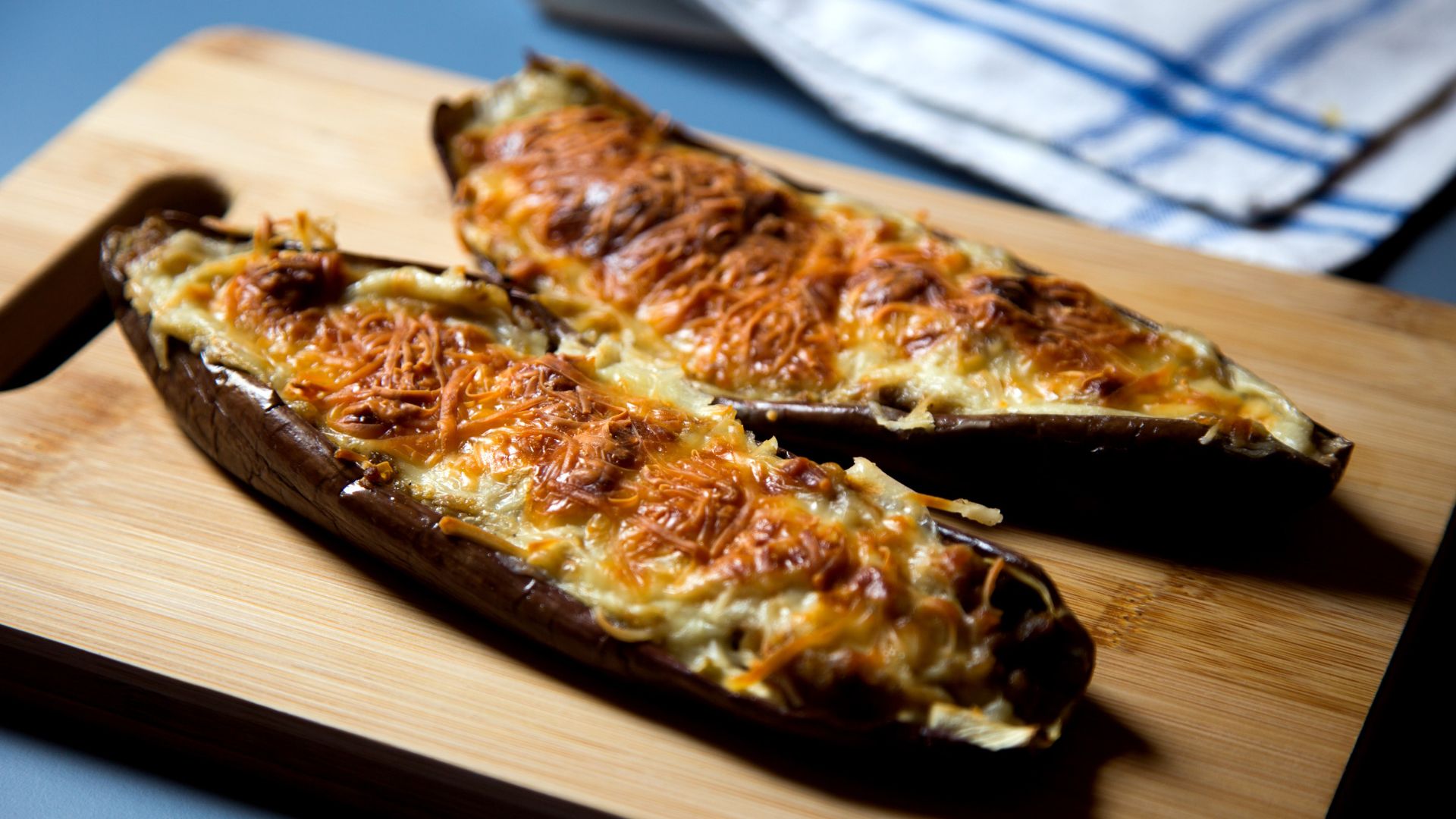 BERENJENAS RELLENAS FACILES JAMON SERRANO