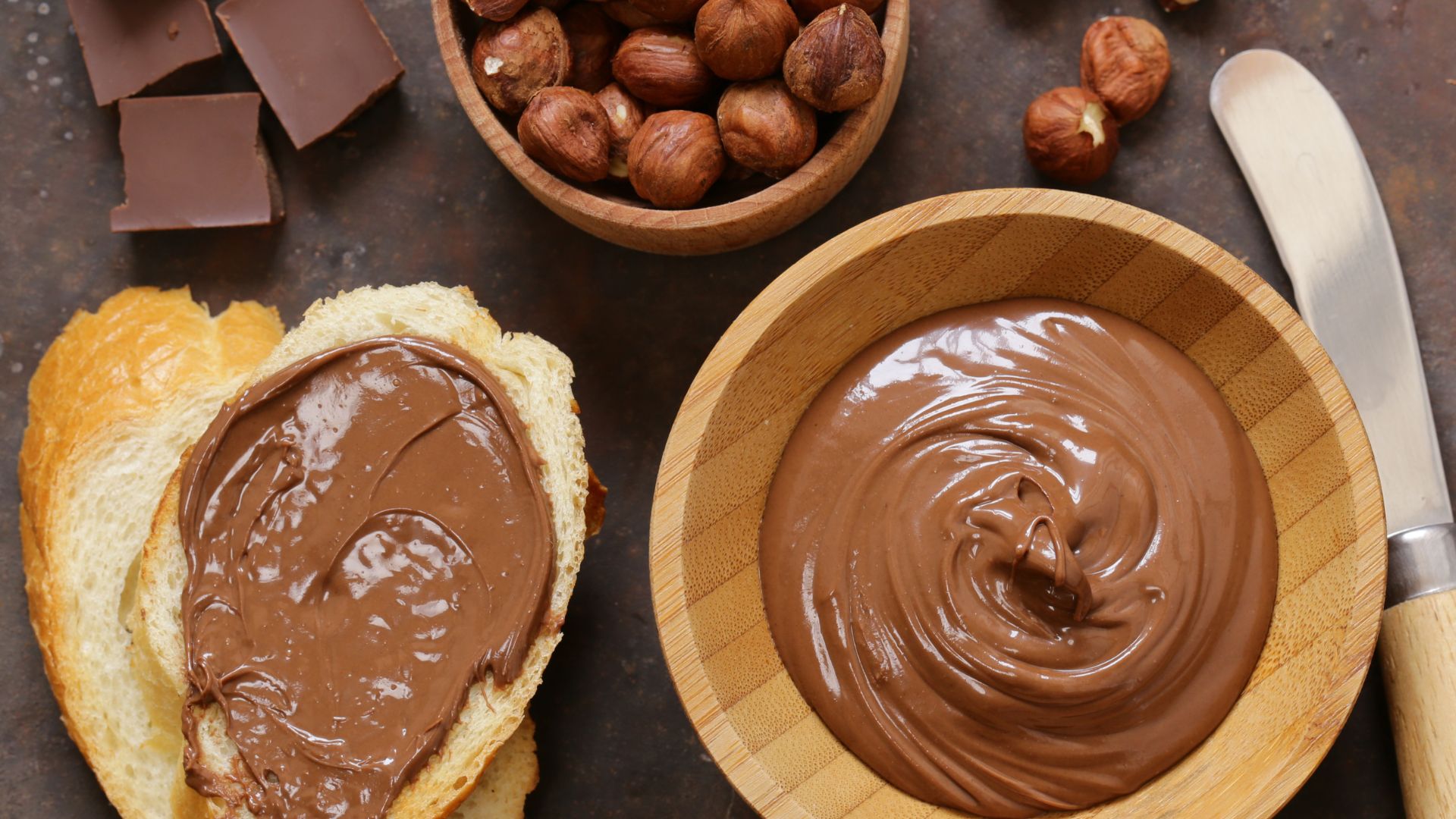 PAN CHOCOLATE SALUDABLE SIN AZUCAR NOCILLA NUTELLA