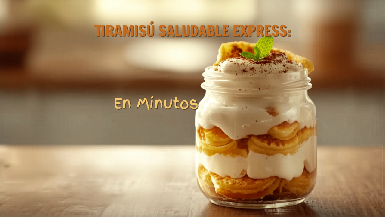Tiramisu Saludable
